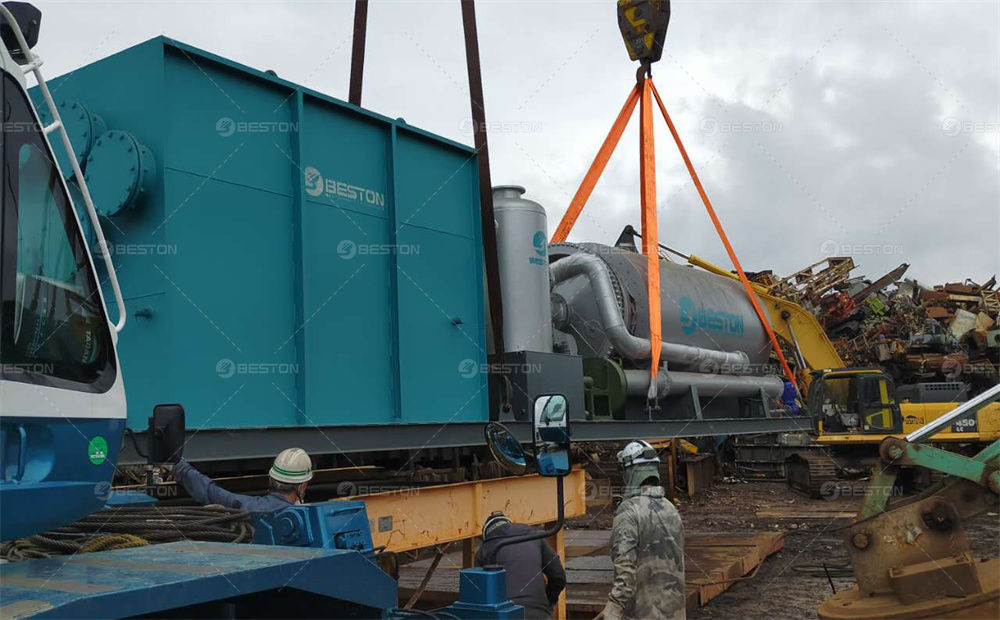 BLJ-3型號日本廢輪胎煉油設備第5張