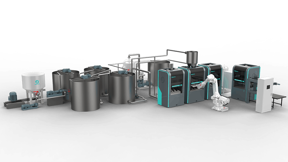 環保紙塑餐具設備